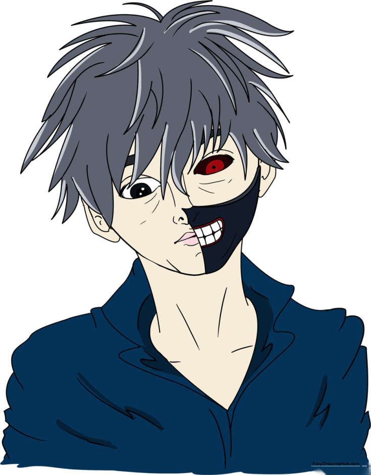 How to Draw Ken Kaneki