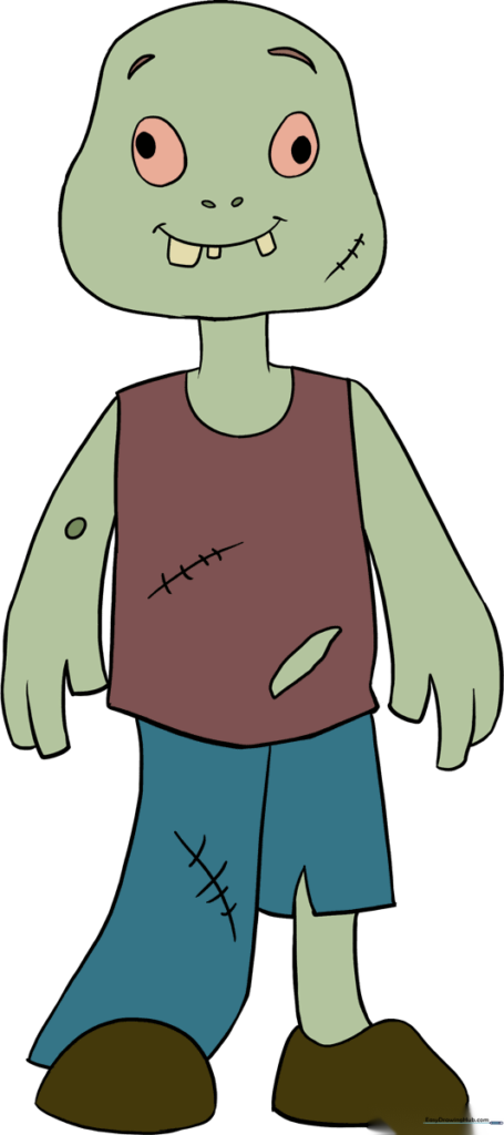 A Cartoon Zombie