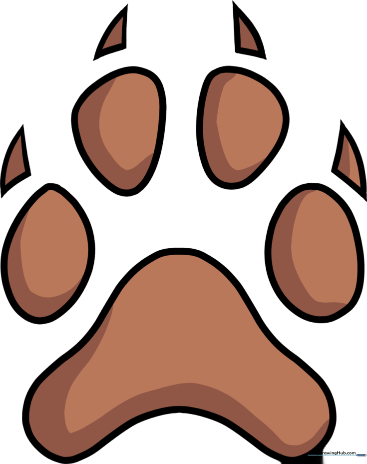 Dog Paw Print