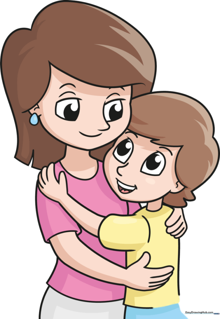 Mother and Son Portrait