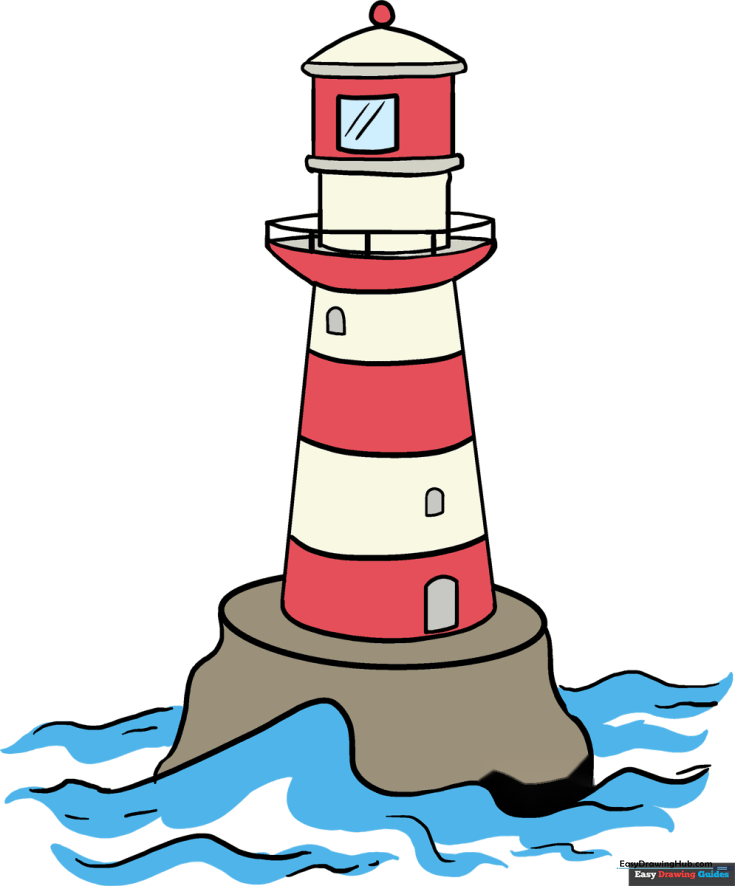 How to Draw a Lighthouse