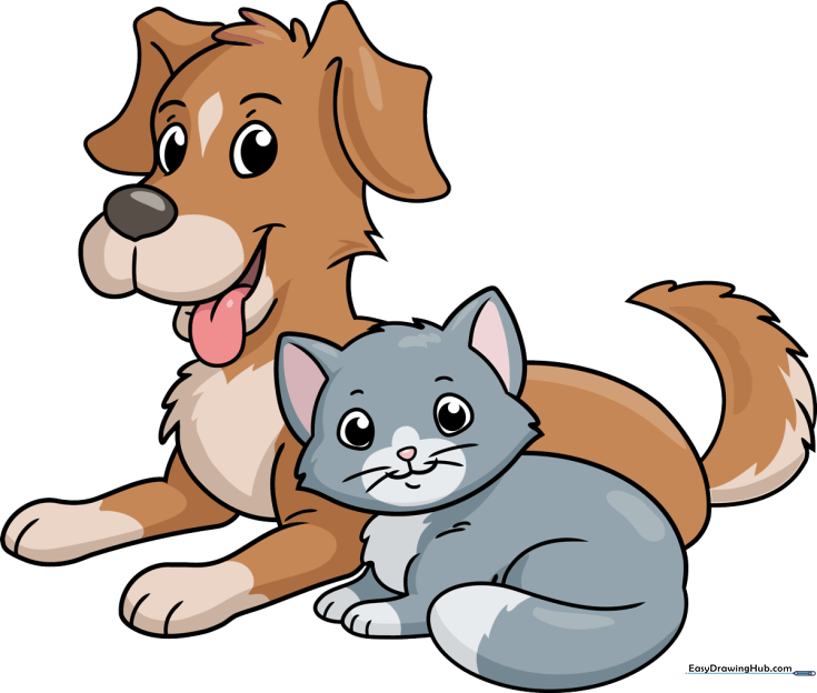 Cat and Dog Friends