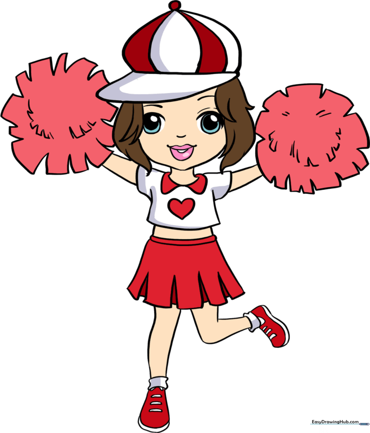 Energetic Cheerleader