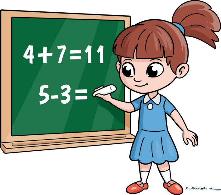 Student at Blackboard