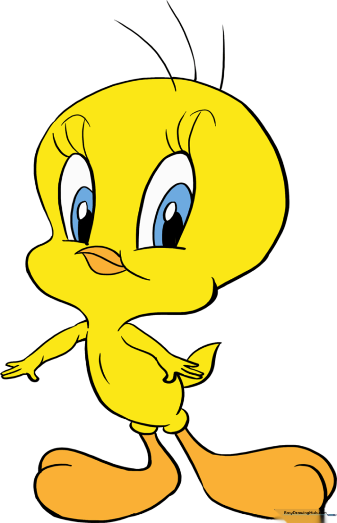 How to Draw Tweety Bird