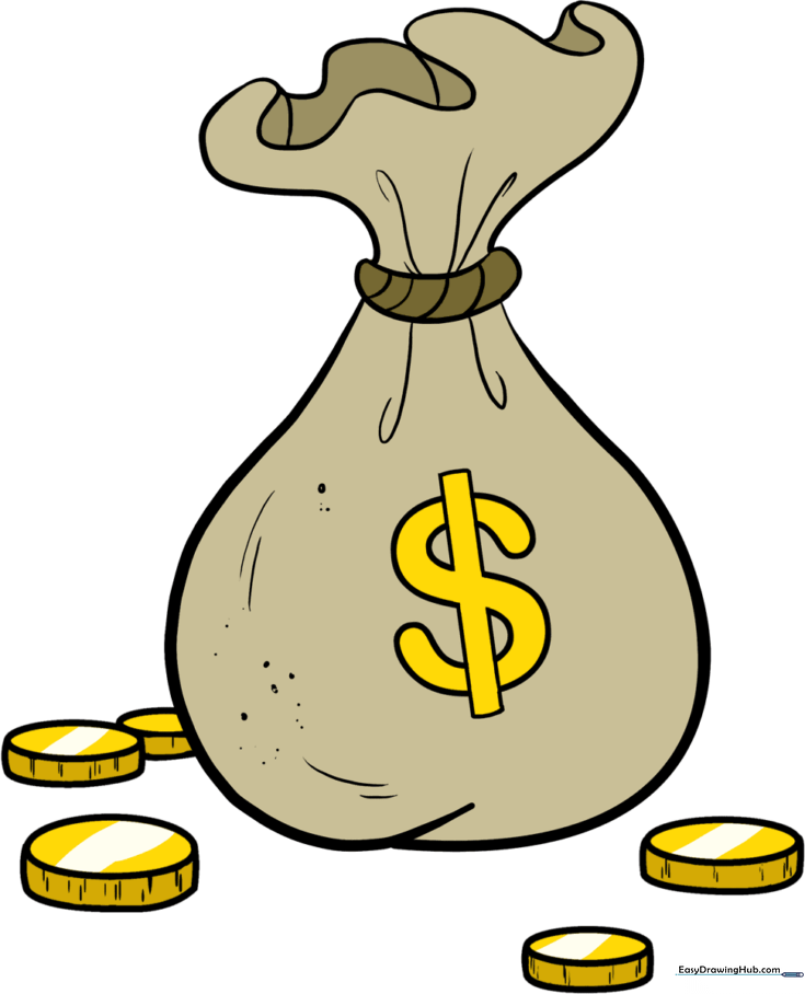 How to Draw Cartoon Money