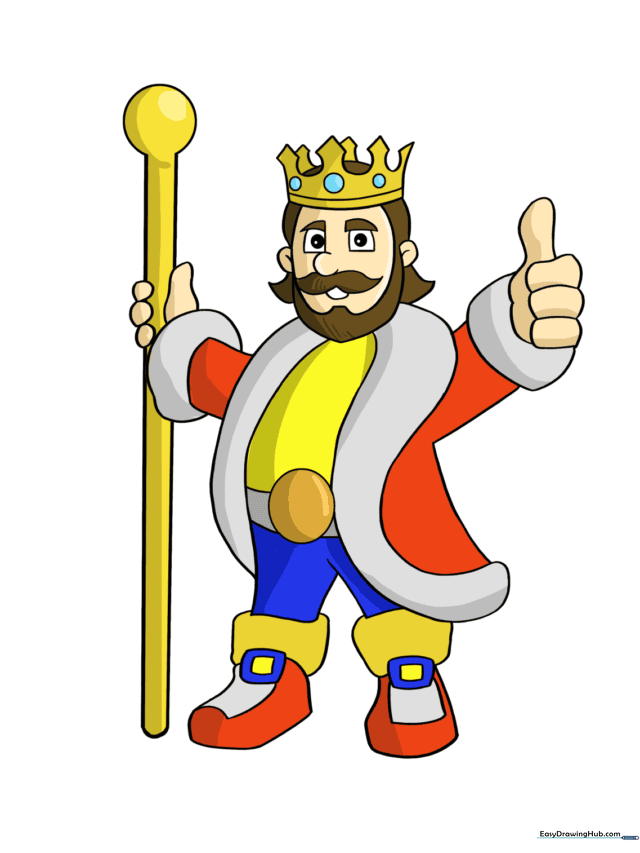 How to Draw a King
