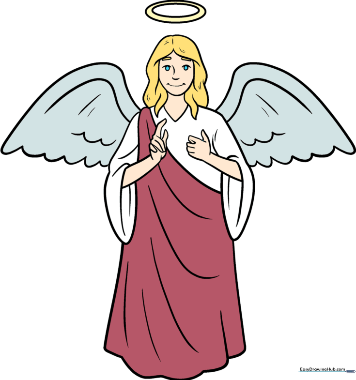 How to Draw an Angel