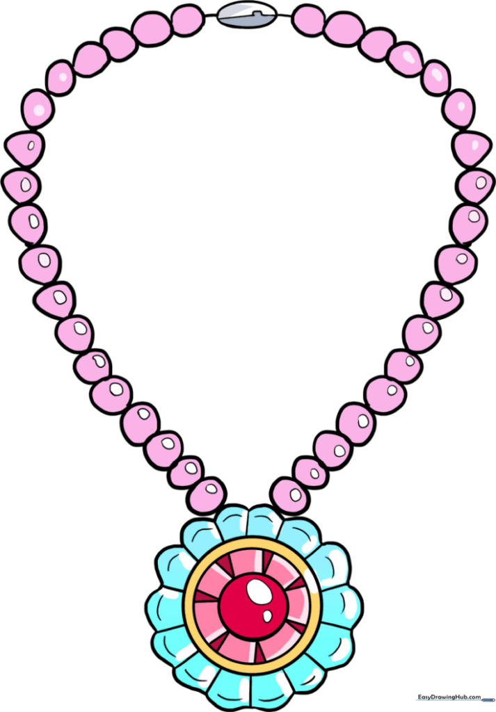 How to Draw a Necklace