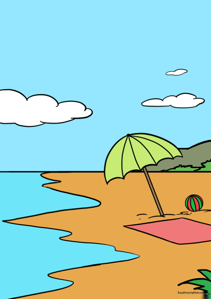 How to Draw a Beach