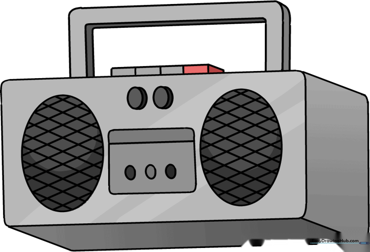 How to Draw a Radio
