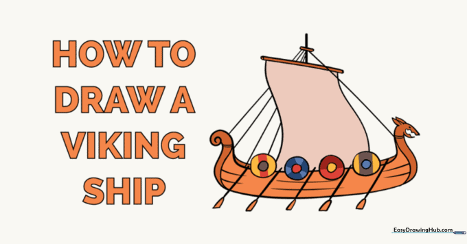 How to Draw a Viking Ship