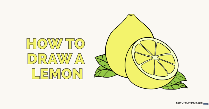 How to Draw a Lemon