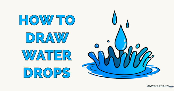 How to Draw Water Drops