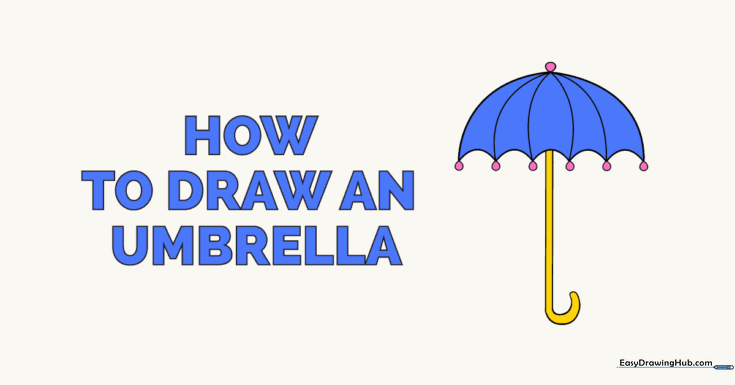 How to Draw an Umbrella