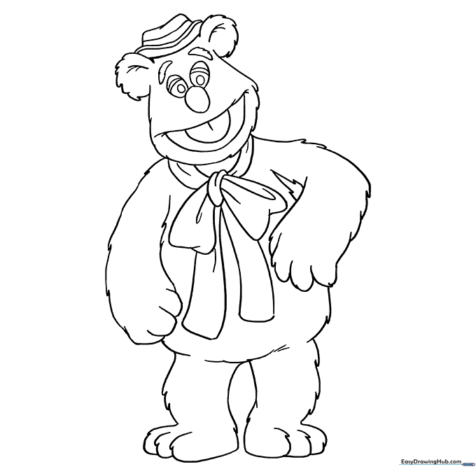 Fozzie Bear Coloring Sheet