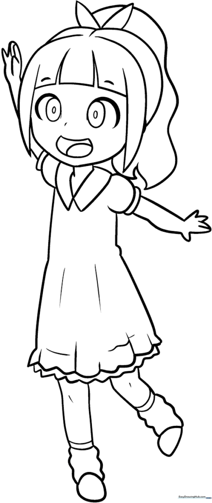 Young Anime Girl