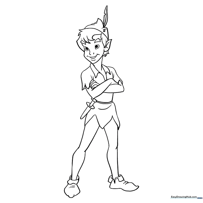 Peter Pan Coloring Sheet