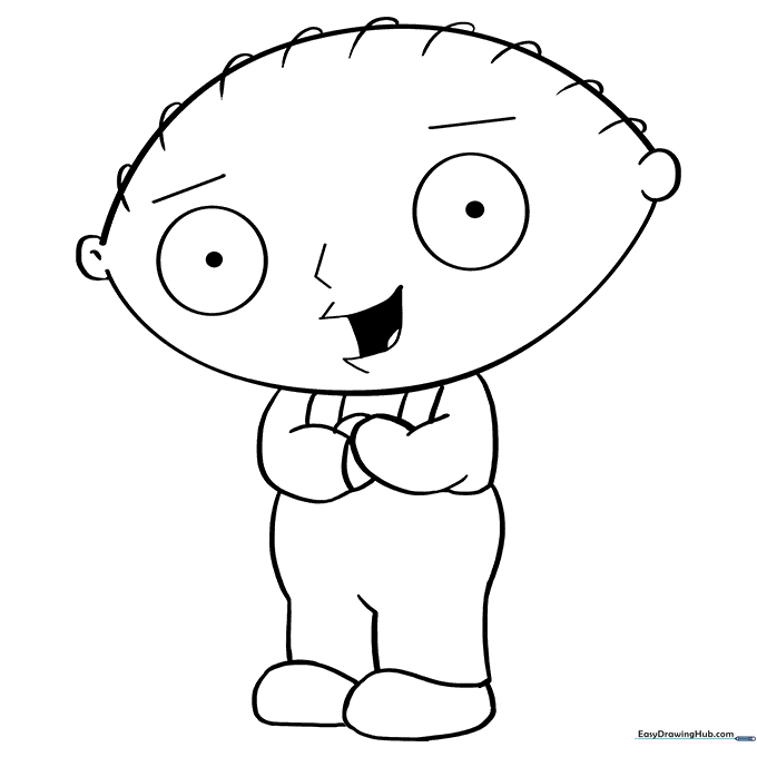 Stewie Griffin Coloring Sheet