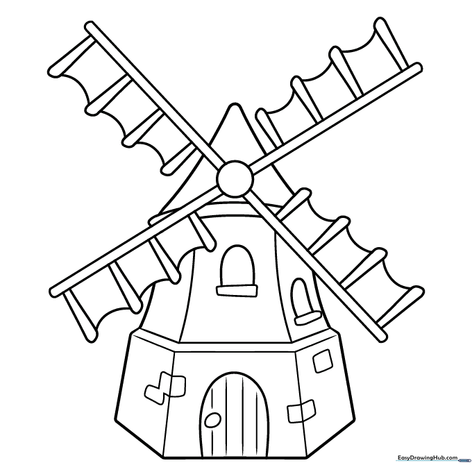Rustic Windmill
