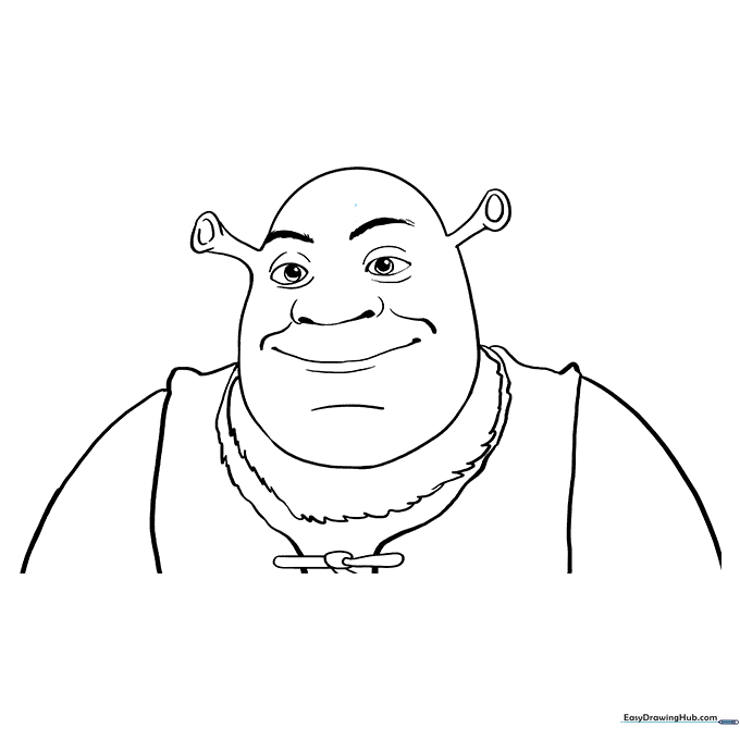 Shrek Coloring Page