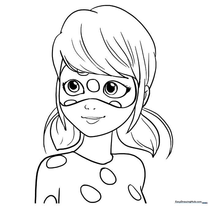 Miraculous Ladybug Coloring Page