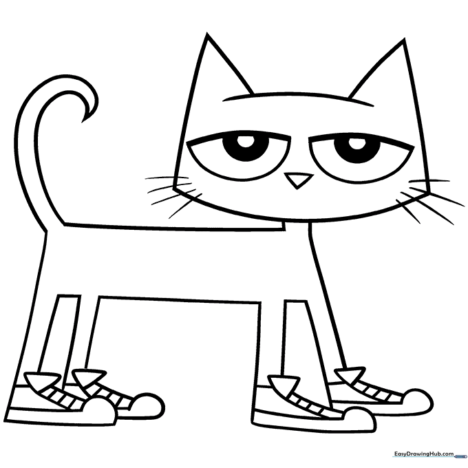 Pete the Cat Coloring Sheet