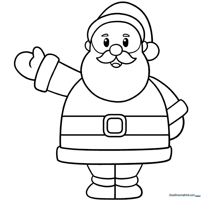 Santa Claus Coloring Sheet