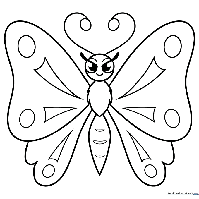 Simple Cute Butterfly