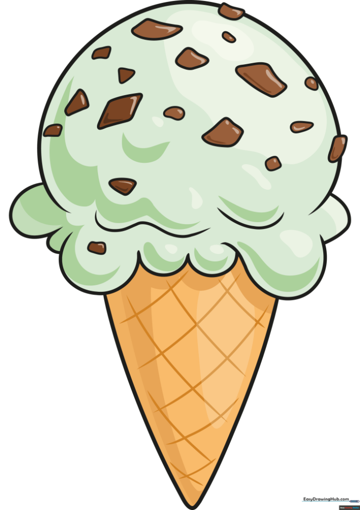 Mint Chocolate Chip Ice Cream
