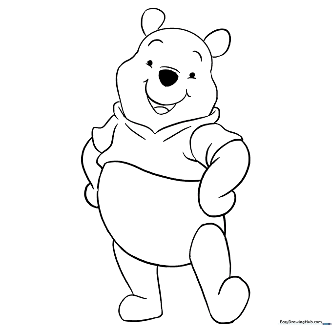 Winnie the Pooh Coloring Sheet
