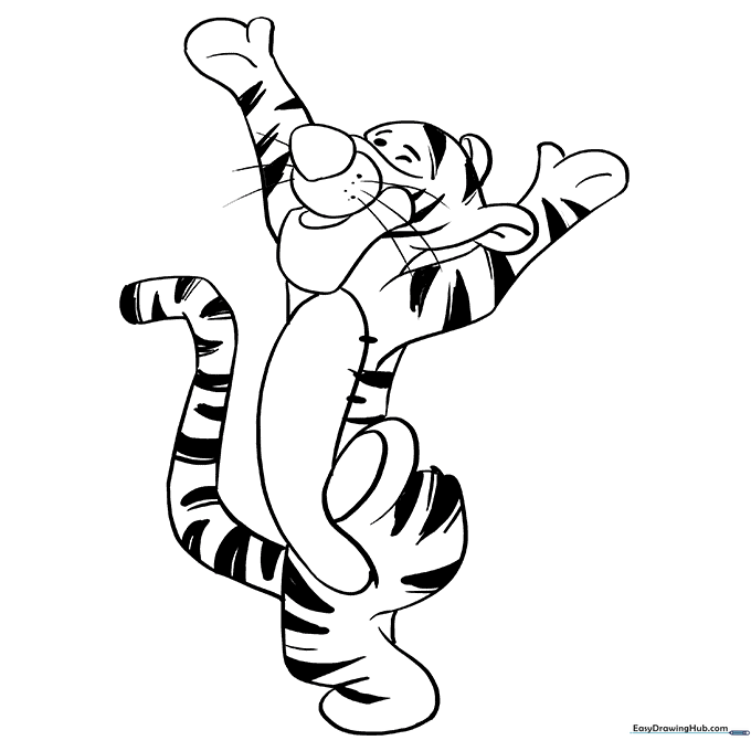 Tigger Coloring Sheet