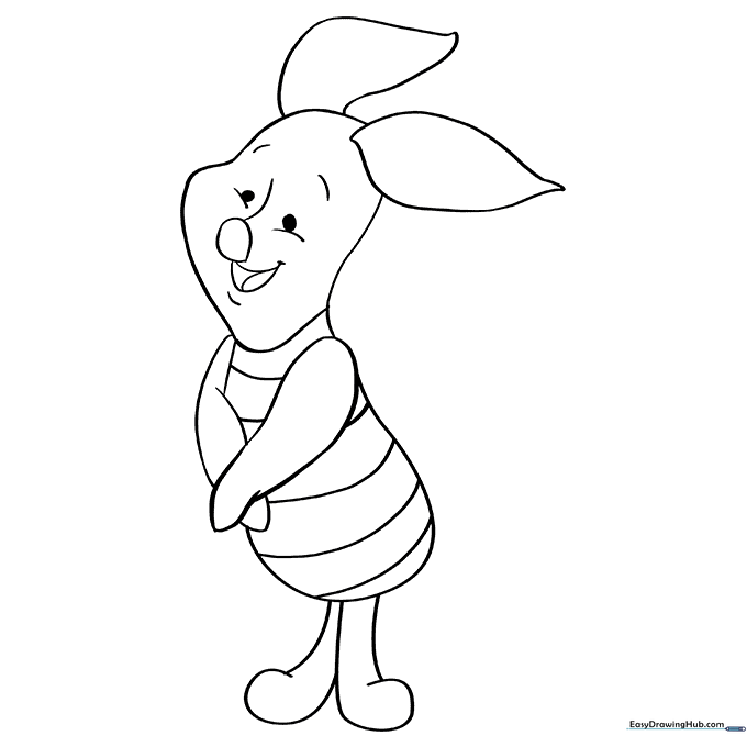 Piglet Coloring Sheet