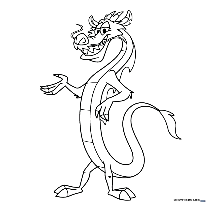 Mushu-Inspired Dragon