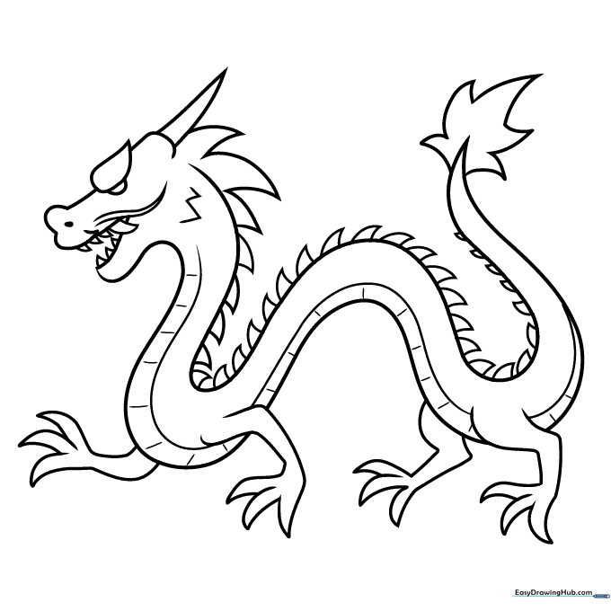 Simplified Chinese Dragon