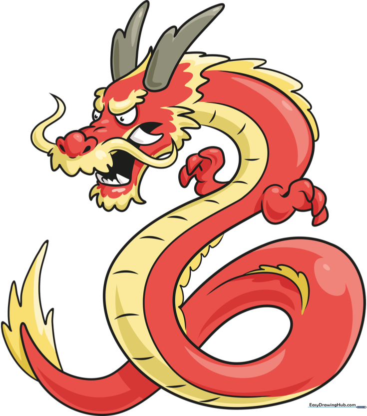 How to Draw a Japanese Dragon