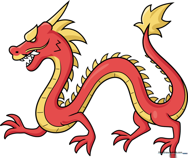 How to Draw an Easy Chinese Dragon