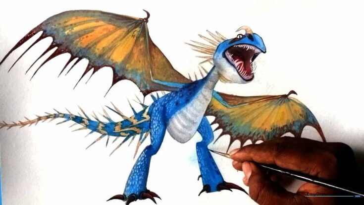Stormfly from How to Train Your Dragon