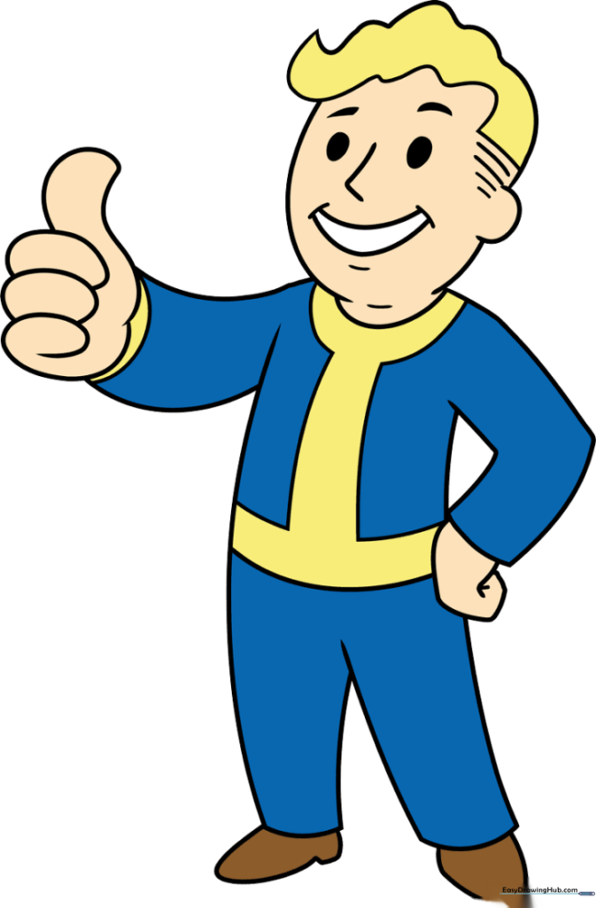 Vault Boy from Fallout