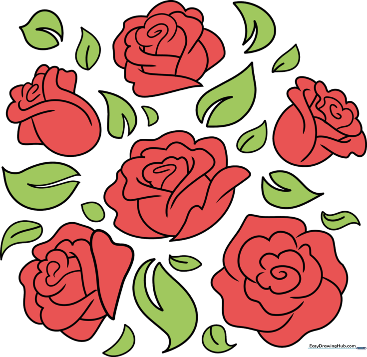 Roses Doodle
