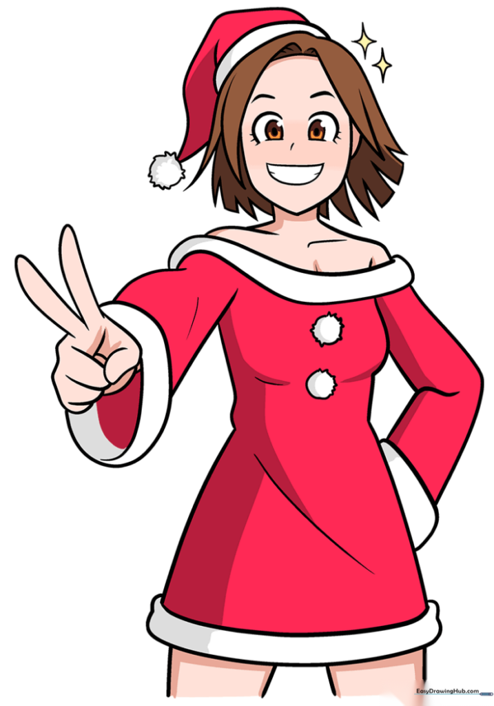 Christmas Anime Girl