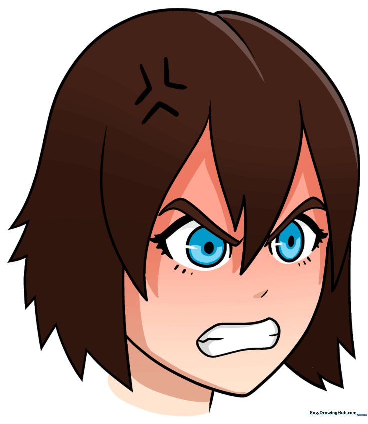 Angry Anime Girl
