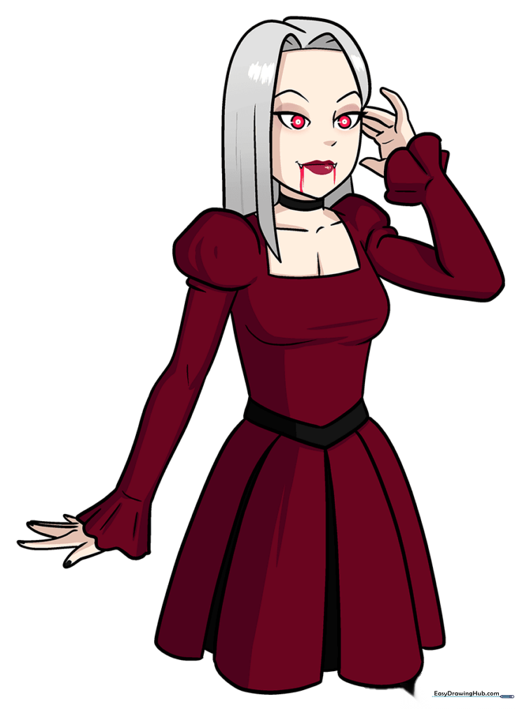 Anime Vampire Girl