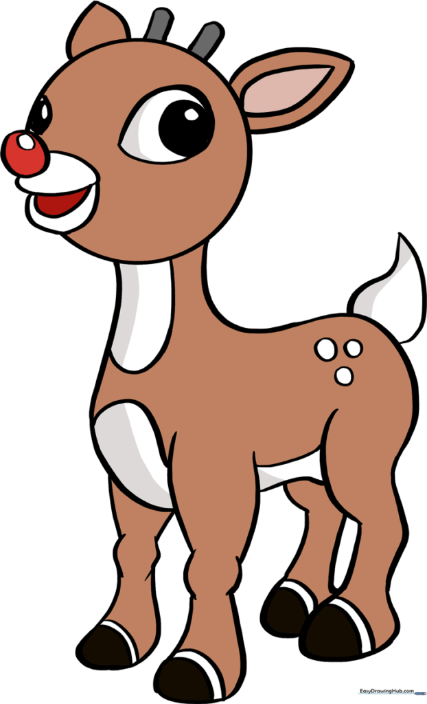 How to Draw Rudolph