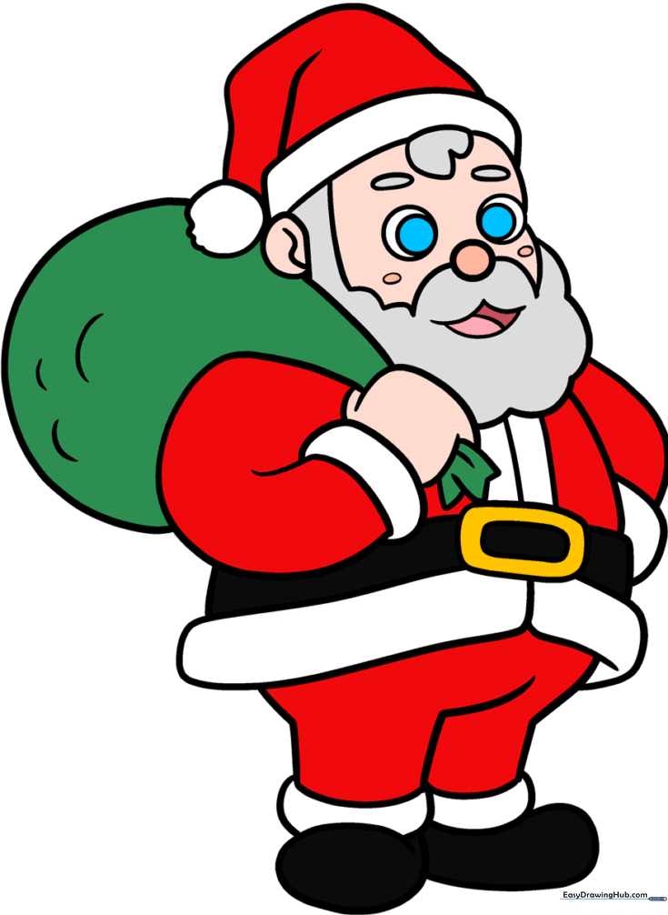 Cartoon Santa Claus