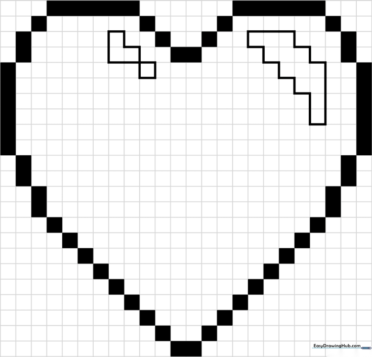 Heart Pixel Art
