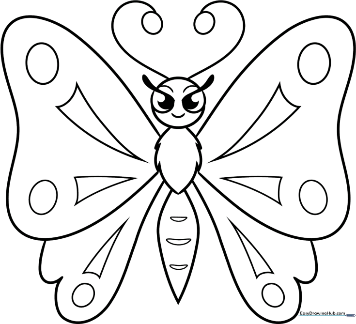 Simple Cute Butterfly