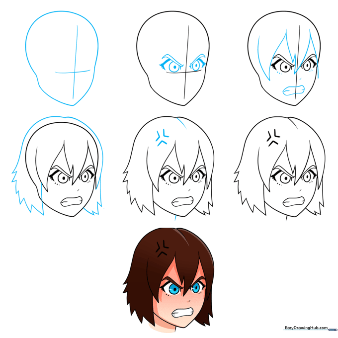 Angry Anime Girl