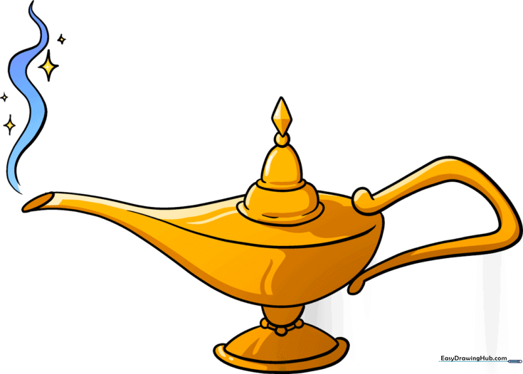 The Genie Lamp from Aladdin