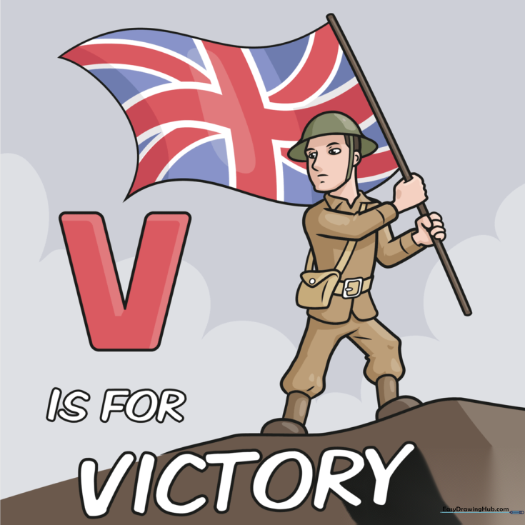 Vintage VE Day Card